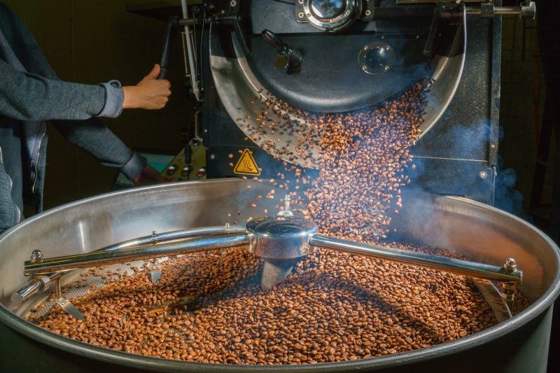 coffee roasting drum