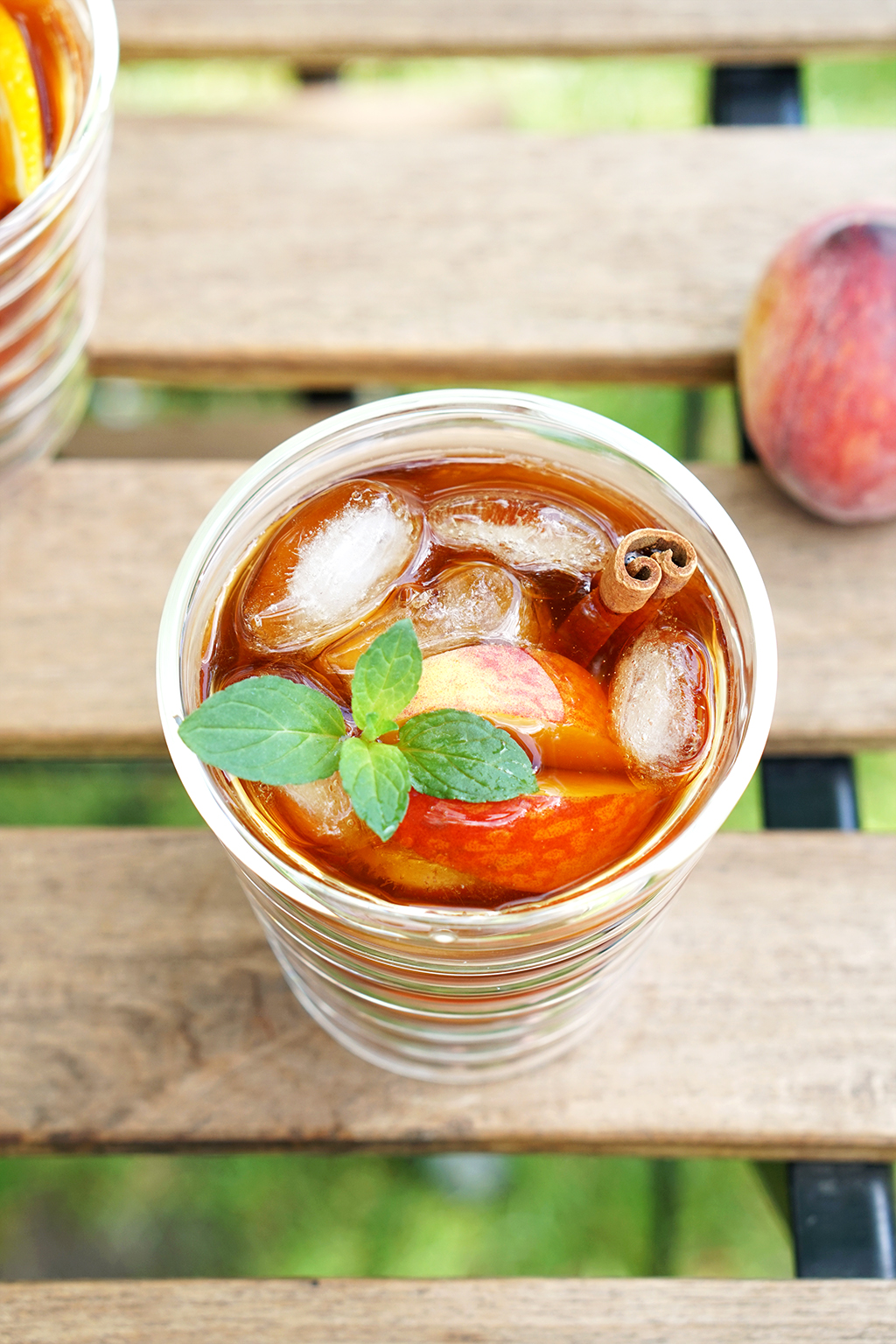 cold brew with herbs and spices