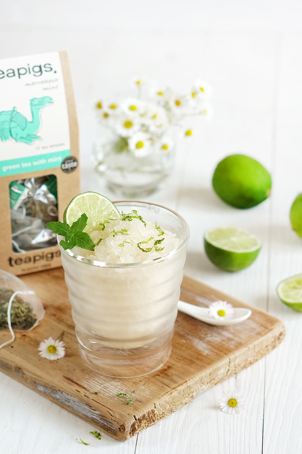 granita green tea with mint