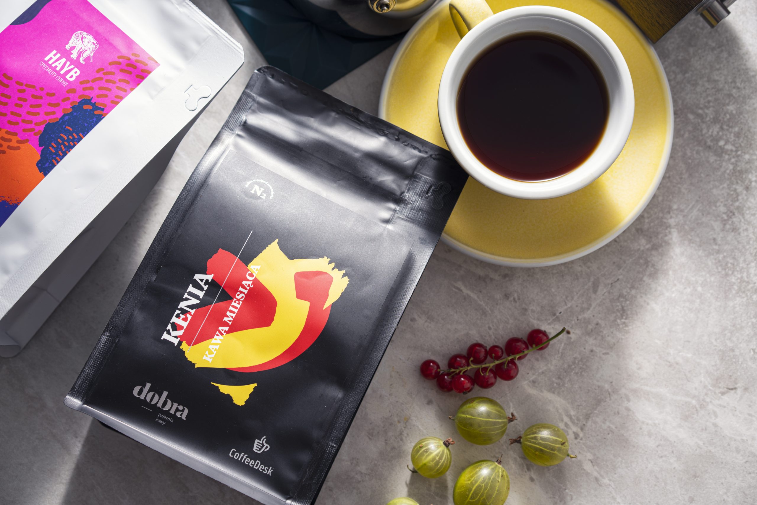 Kawa pod przelew - Dobra Palarnia Kenia