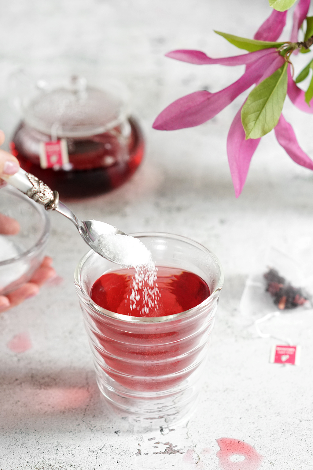 Xylitol – birch sugar with teapigs tea