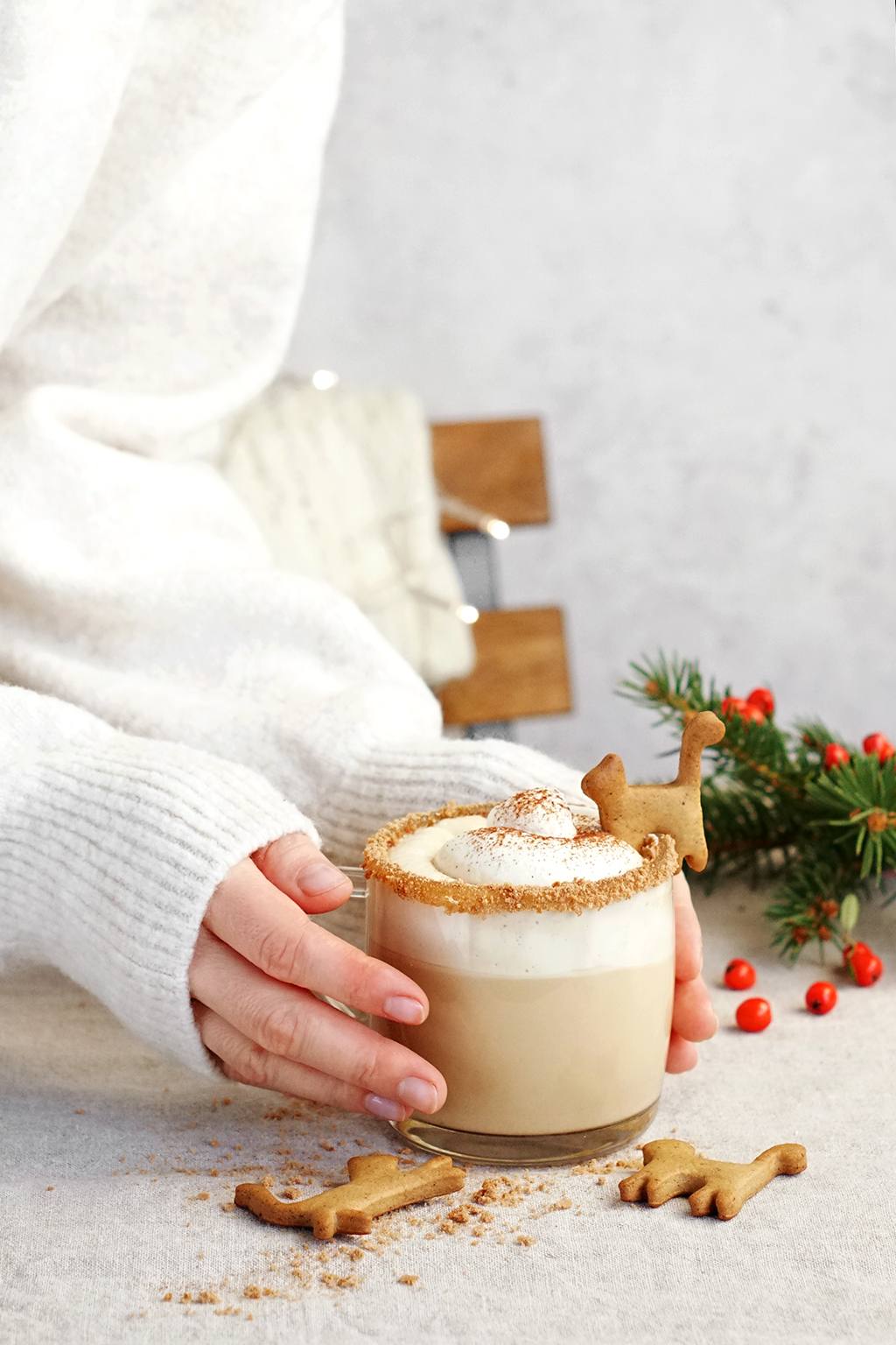 How to make homemade gingerbread coffee?