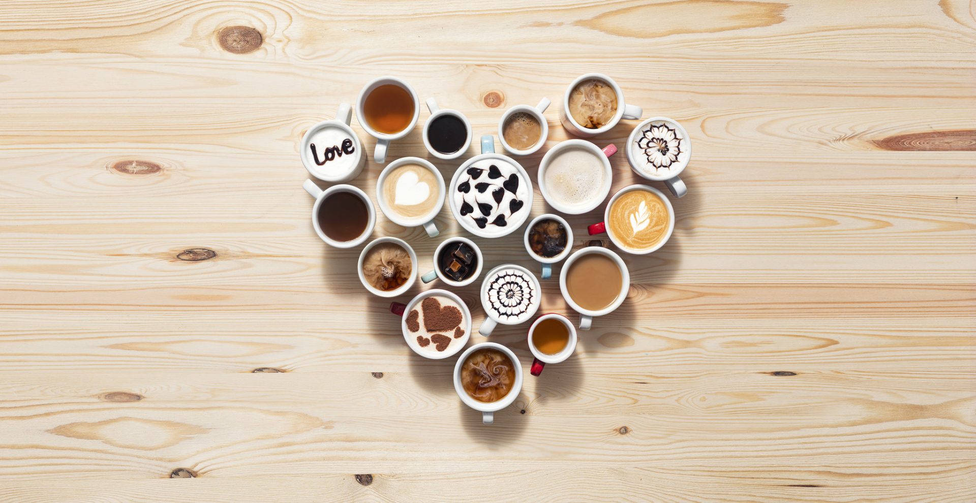 coffee heart