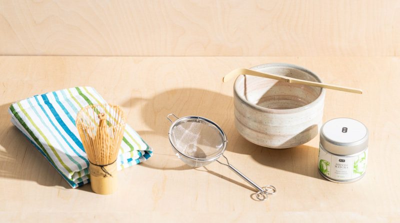 matcha brewing set