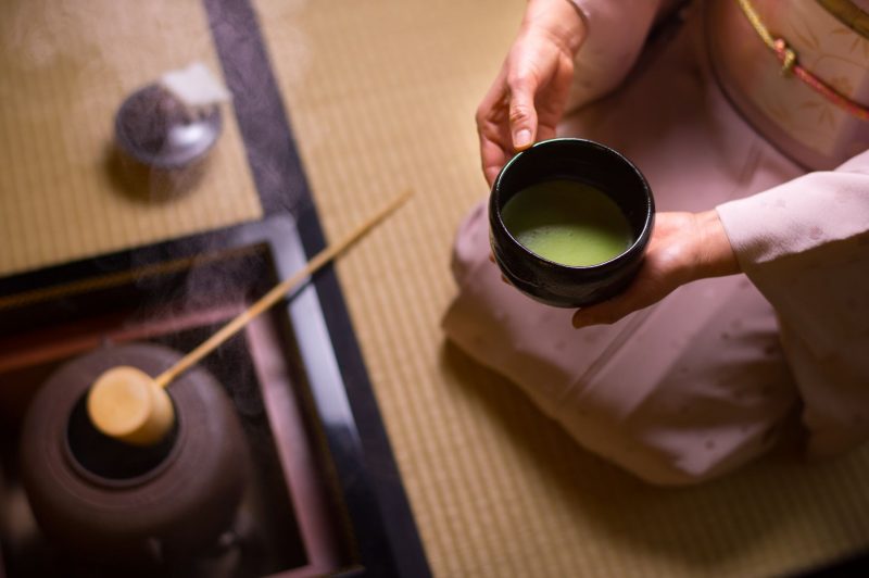 japanese matcha tea ceremony